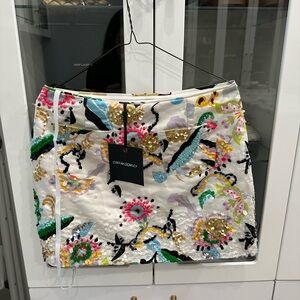 Cynthia Rowley Embellished Skirt - Multi Color